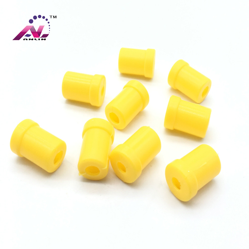 Yellow Custom Silicone Rubber Grommet